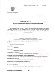 Zezwolenie na pracę Kujawsko-Pomorski Urząd Wojewódzki