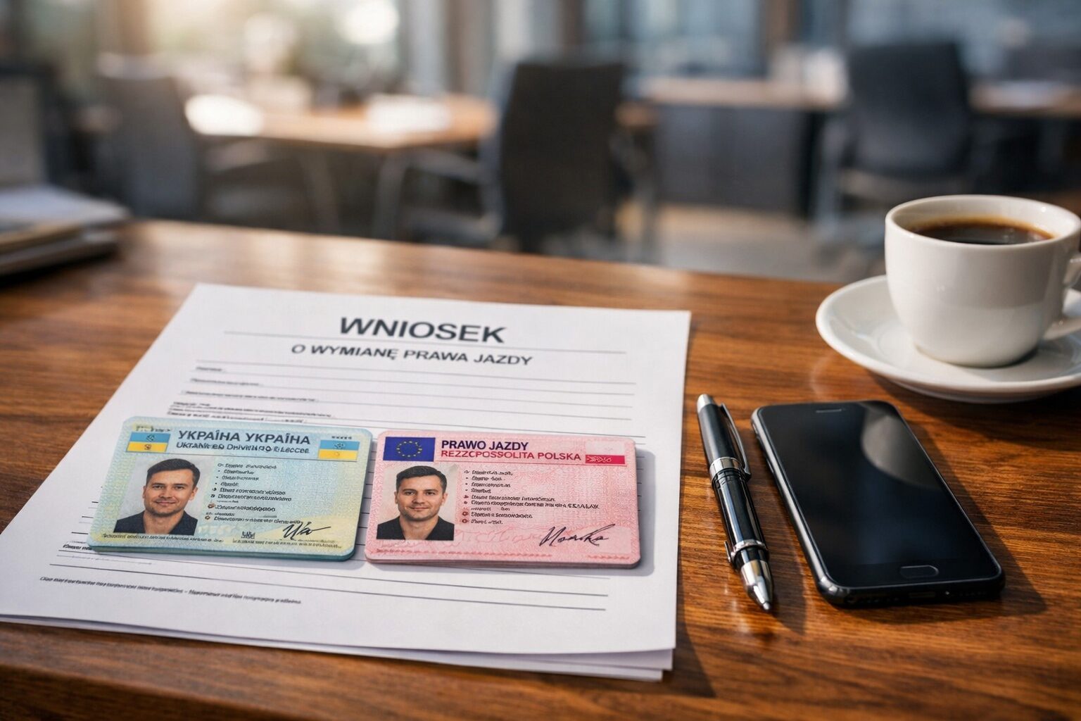 Wymiana ukraińskiego prawa jazdy